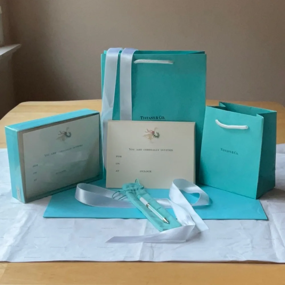 📝 TIFFANY & CO. STATIONARY AND PENCIL BUNDLE 📝 NWOT 📝